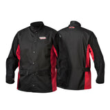 Lincoln Electric K2986-5XL Shadow Split Leather Sleeved Welding Jacket - 5XL