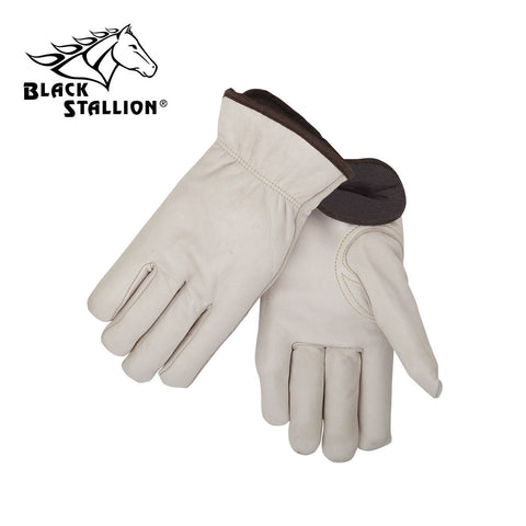 Revco 93W Fleece Insulated Cowhide Winter Driver's Gloves (1 Pair)