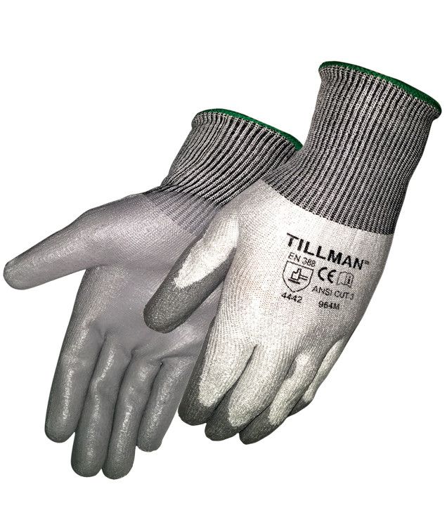 Tillman 964 Polyurethane Cut Level 3 Cut Resistant Gloves
