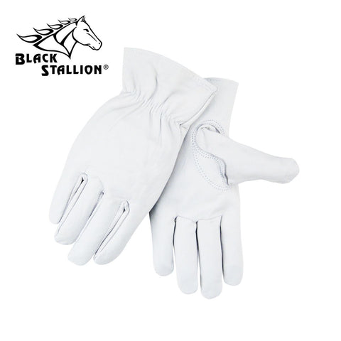 Revco 9G Premium Grain Goatskin Driver's Gloves w/ Elastic Wrist (1 Pair)