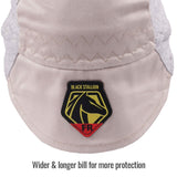 Revco AH1630-GS Gray/Stone Khaki FR Cotton Welding Cap w/ Hidden Bill Extension (1 Cap)