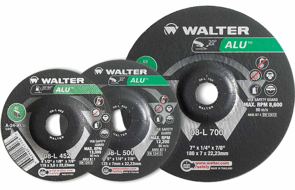 08-L-902 walter aluminum grinding wheel