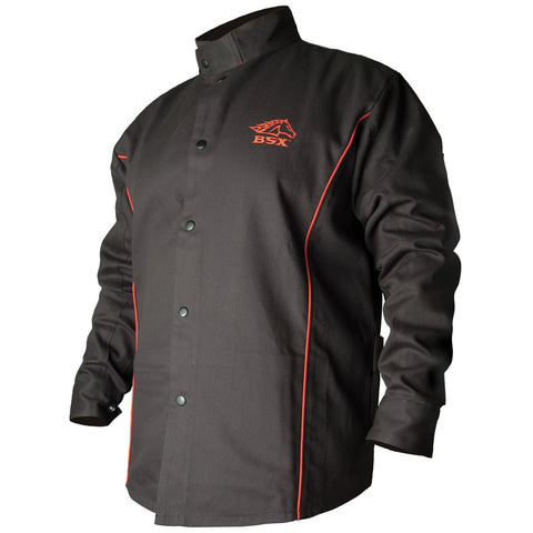 Revco B9C Black BSX® Contoured FR Cotton Welding Jacket (1 Jacket)