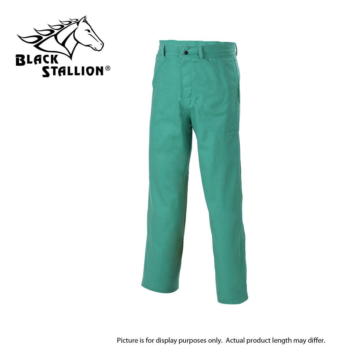 Revco F9-32P 9oz. Green Flame-Resistant Cotton Work Pant - 32