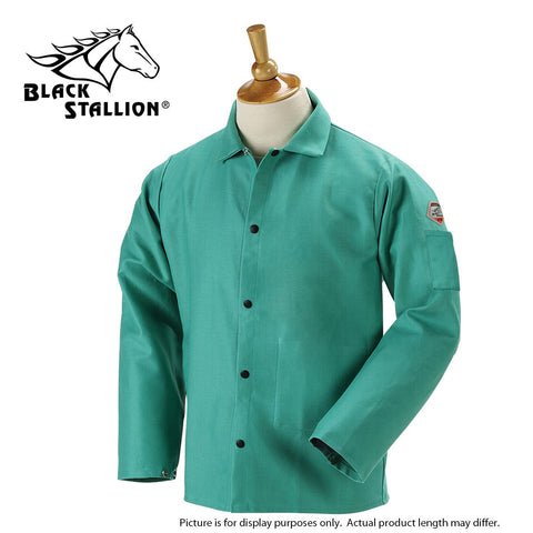 Revco F9-36C 36", 9 oz. Green TruGuard™ 200 FR Cotton Welding Jacket (1 Jacket)