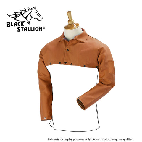 Revco FB2-21CS 12 oz. Brown Flame-Resistant Cotton Cape Sleeve (1 EA)