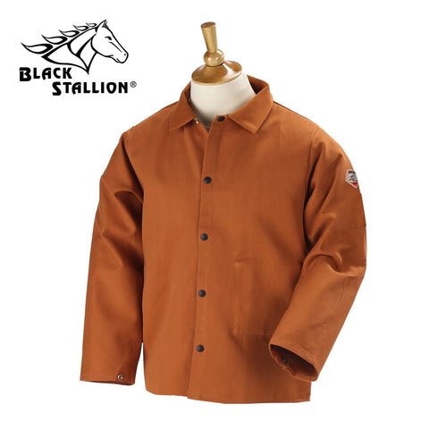 Revco FB2-30C 30", 12 oz. Brown TruGuard™ 200 FR Cotton Welding Jacket (1 Jacket)