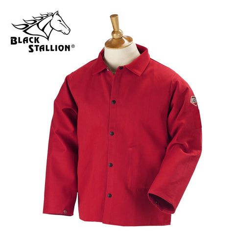 Revco FR9-30C 30", 9 oz. Red TruGuard™ FR Cotton Welding Jacket (1 Jacket)