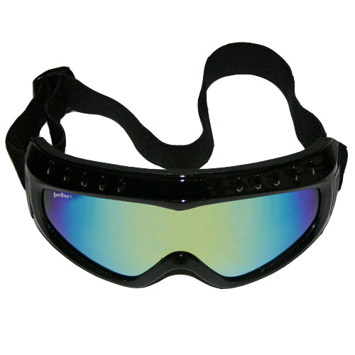 ArcOne G-ICE-B1205 Black Gloss Frame/Smoke Lens IceMan Safety Goggles (10 Pack)