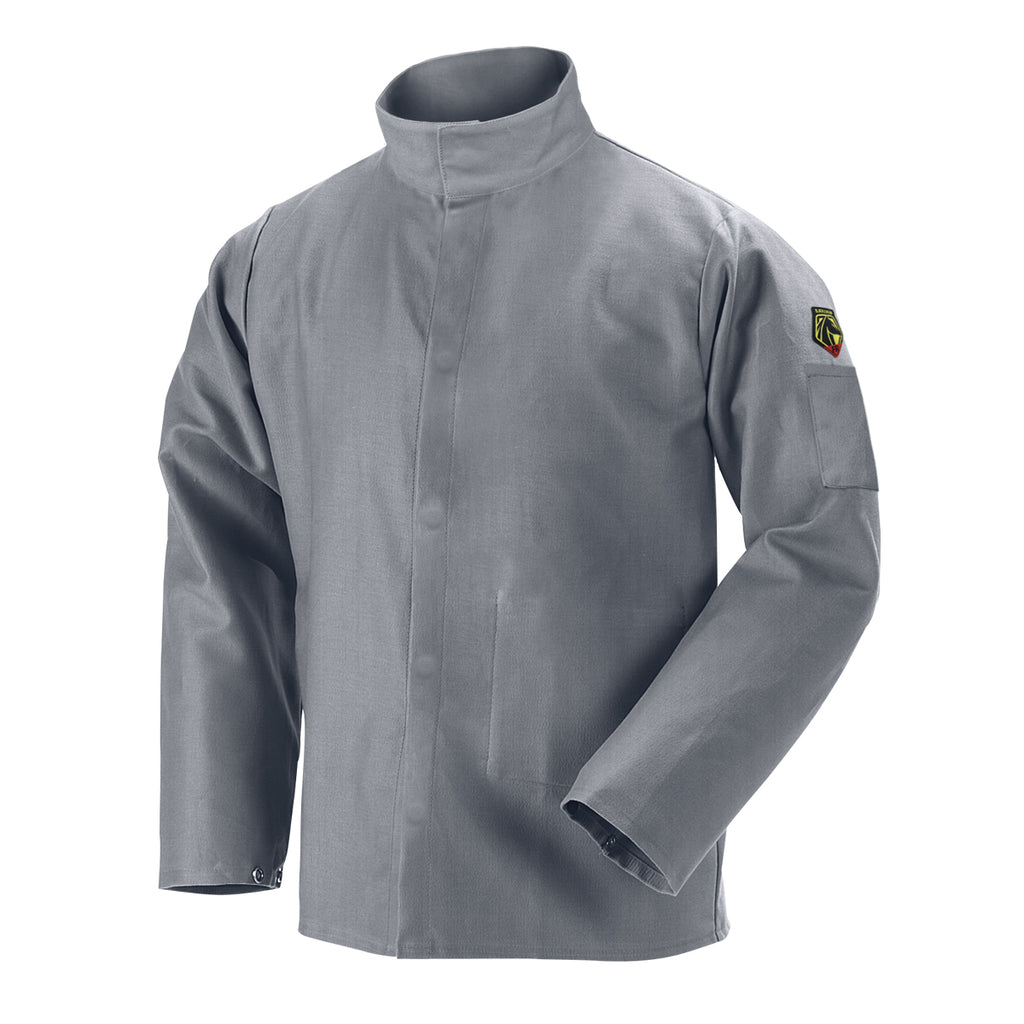Revco JF2220-GY 9 oz. Deluxe FR Cotton Welding Jacket (1 Jacket)