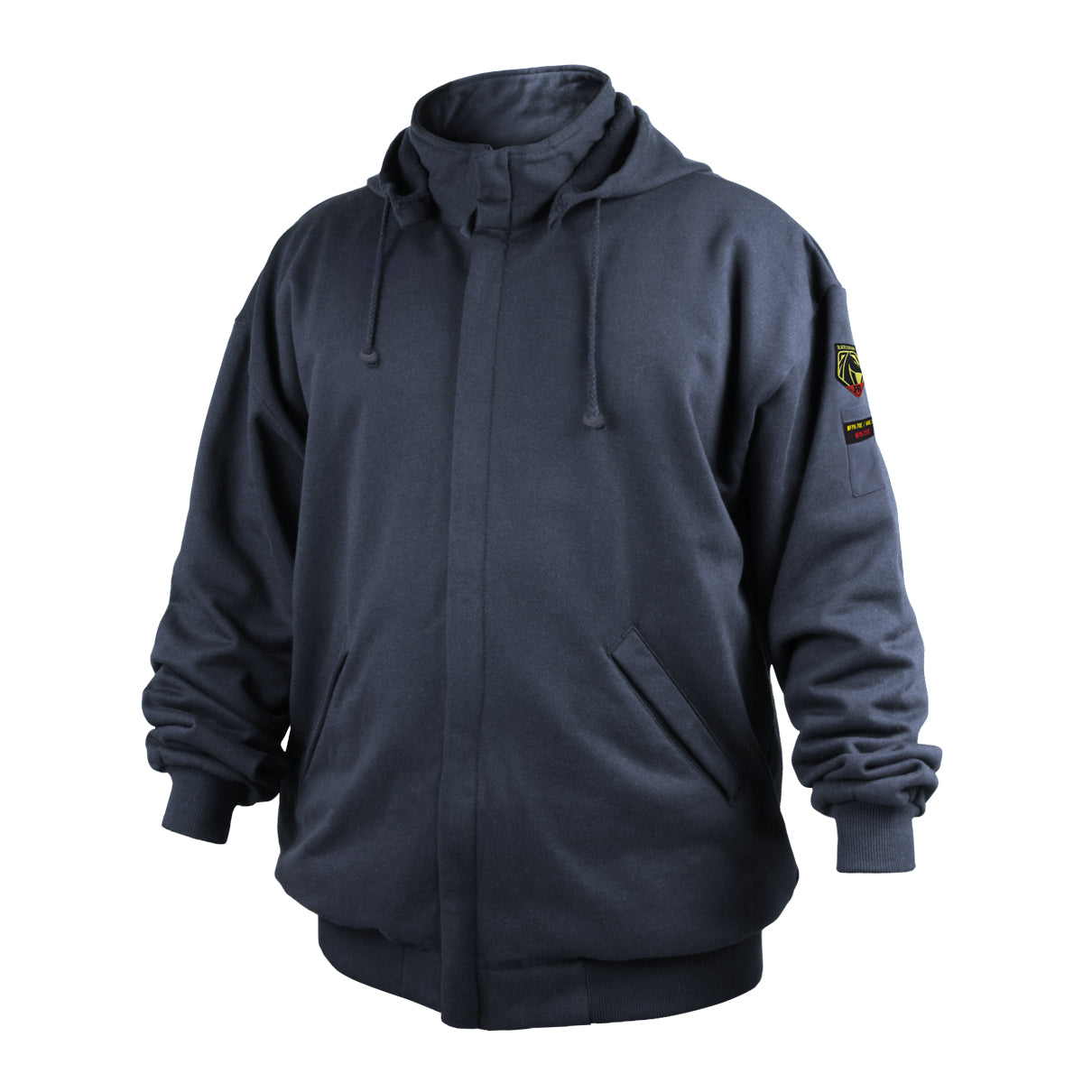 Revco JF3530-NV AR/FR Cotton Full-Zip Hooded Sweatshirt