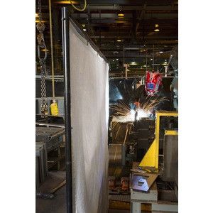 Lincoln K3252-1 6 X 6 Welding Curtain In Use