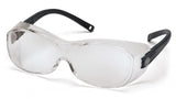 Pyramex S3510SJ OTS Black Safety Glasses W/ Clear Lens (12 each)