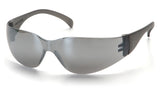 Pyramex S4170S Intruder Silver Mirror Safety Glasses W/ Silver Mirror-Hardcoated Lens (12 each)