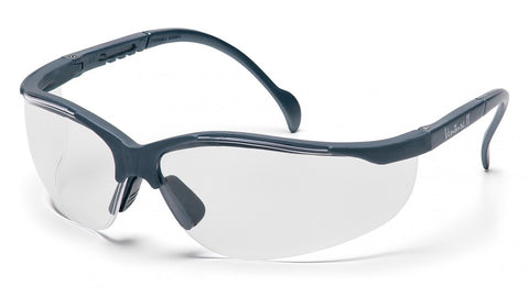 Pyramex SSG1810S  Venture II Slate Gray Safety Glasses W/ Clear Lens (12 each)