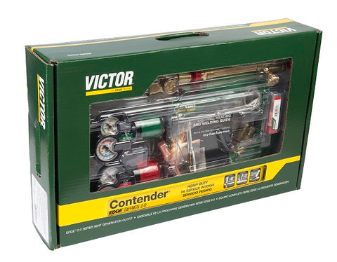 Victor 0384-2130 Contender 540-510 Edge 2.0 Acetylene Heavy Duty Outfit