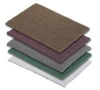 Walter 07-A-200 6" x 6" Fine Grey Hand Finishing Pad (60 Pack)