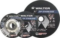 Walter 11-F-042 4 1/2" ZIP Stainless™ Cut-Off Wheel 