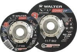Walter 11-T-842 4 1/2 x 5/64 x 7/8 Steel and Stainless Cut-Off Wheels (25 Pack)