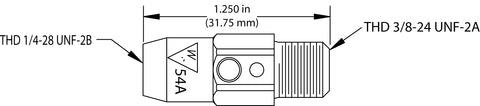 Tweco WS54A (1540-1145) WM400 WeldSkill Air-Cooled Gas Diffuser (5 Pack)