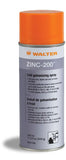 Walter 53H152 ZINC-200 Cold Galvanizing Spray: 11.5 oz Aerozol Can