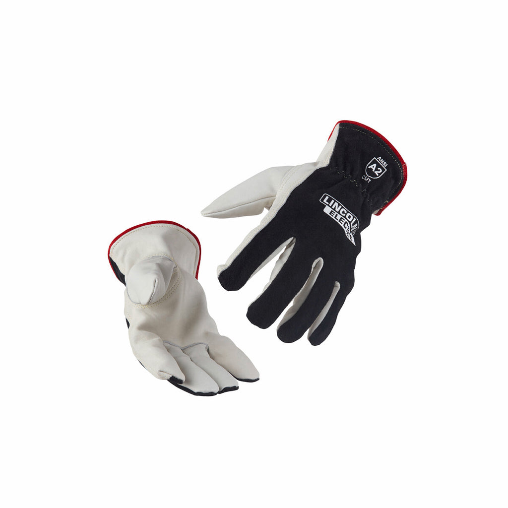 Lincoln Electric K3771-2XL Cut Resistant A2 Leather Drivers Gloves - 2XL