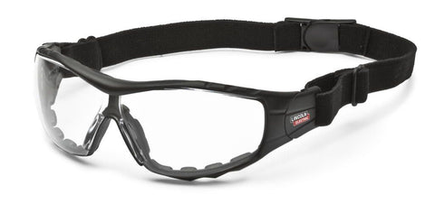 Pyramex S3530SJ OTS Black Safety Glasses W/ Amber Lens (12 each)