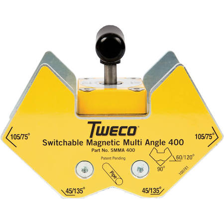 Tweco SMMA400 (9255-1063) Switchable Magnetic Multi-Angle 400 Clamp (1 Clamp)