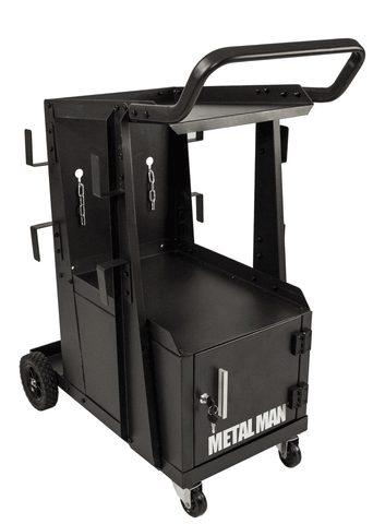 Metal Man TTWC3 Three-Tier Welding Cart & Cabinet